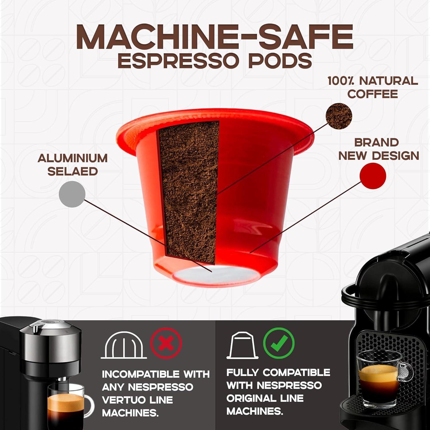 Cápsulas de Espresso FORTISIMO - 100 Unidades - Nespresso