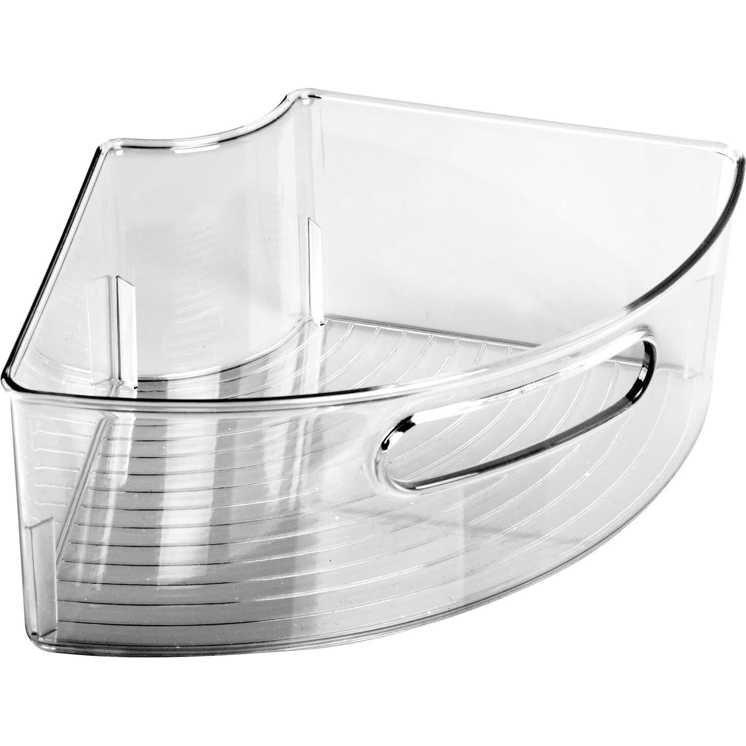 Contenedor Giratorio de Almacenamiento mDesign 31.9x18.6cm Gris Humo