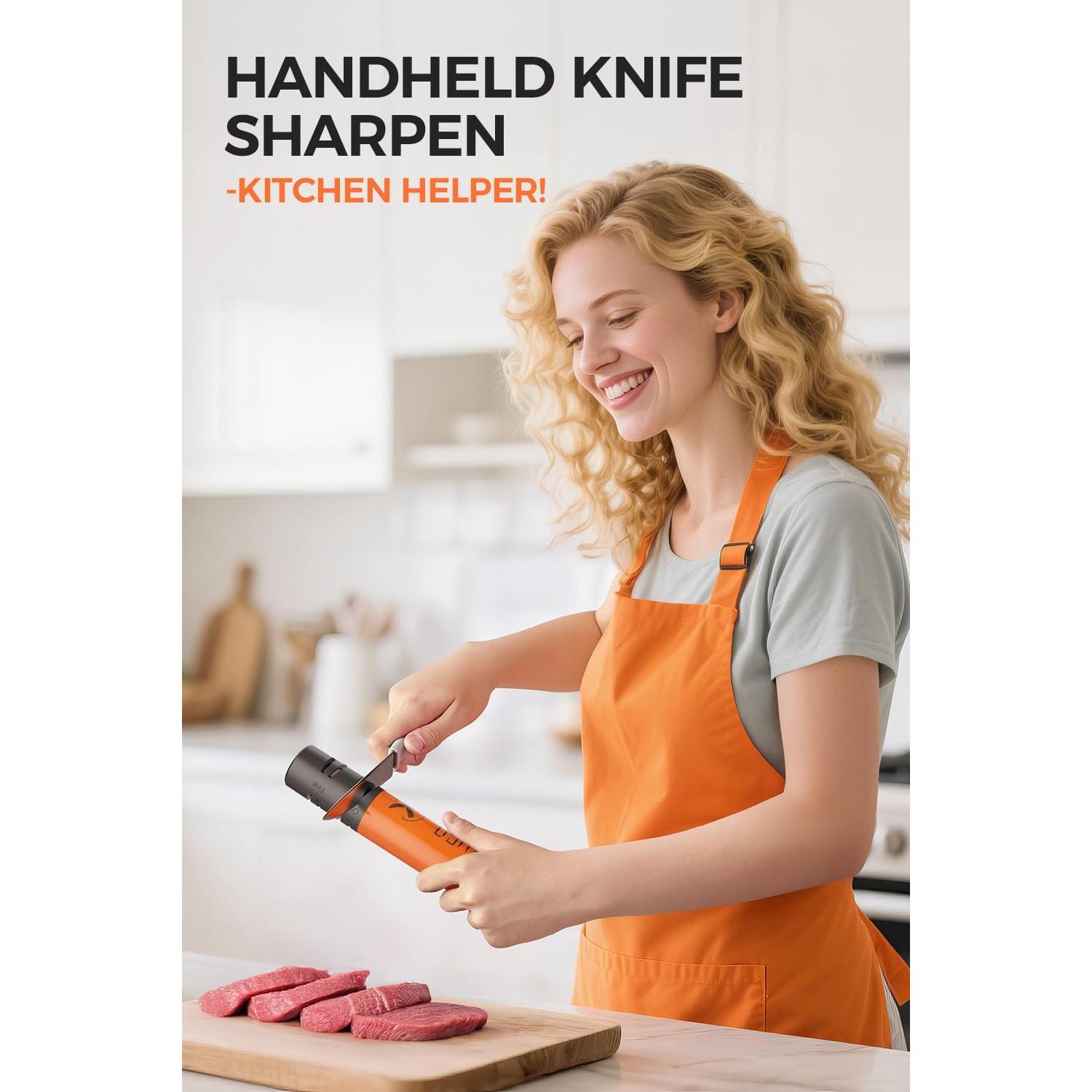 Afilador de cuchillos eléctrico LEFUGO 3 velocidades 7000RPM