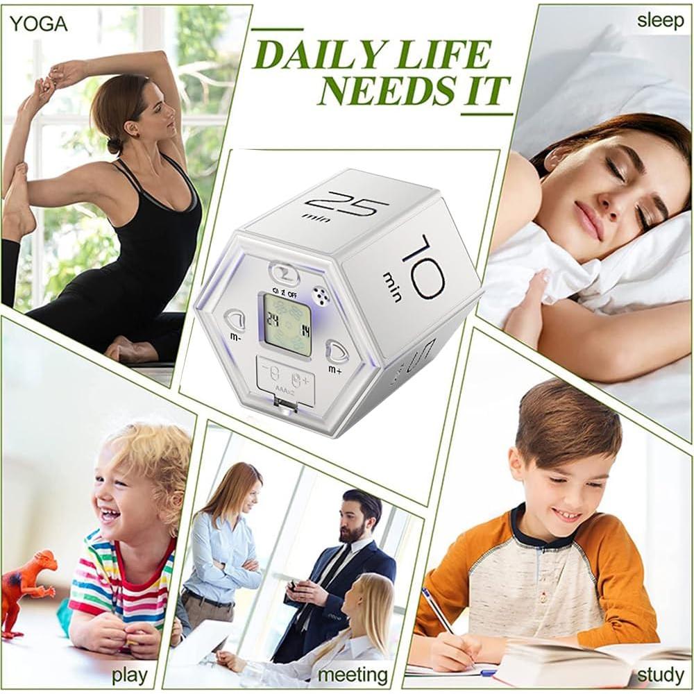 Temporizador Digital Hexagonal Magnético SIUKE para Cocina