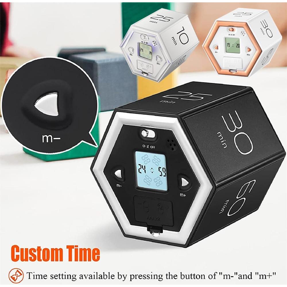 Temporizador Digital Hexagonal Magnético SIUKE para Cocina