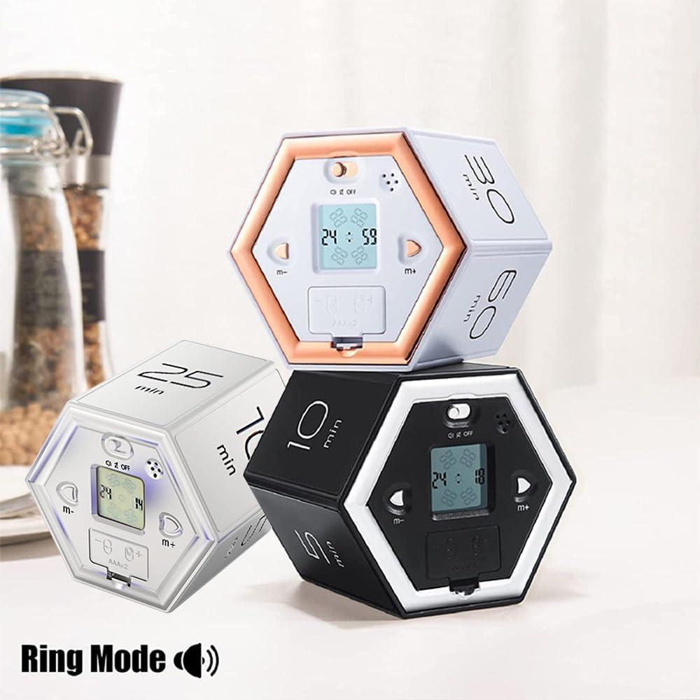 Temporizador Digital Hexagonal Magnético SIUKE para Cocina