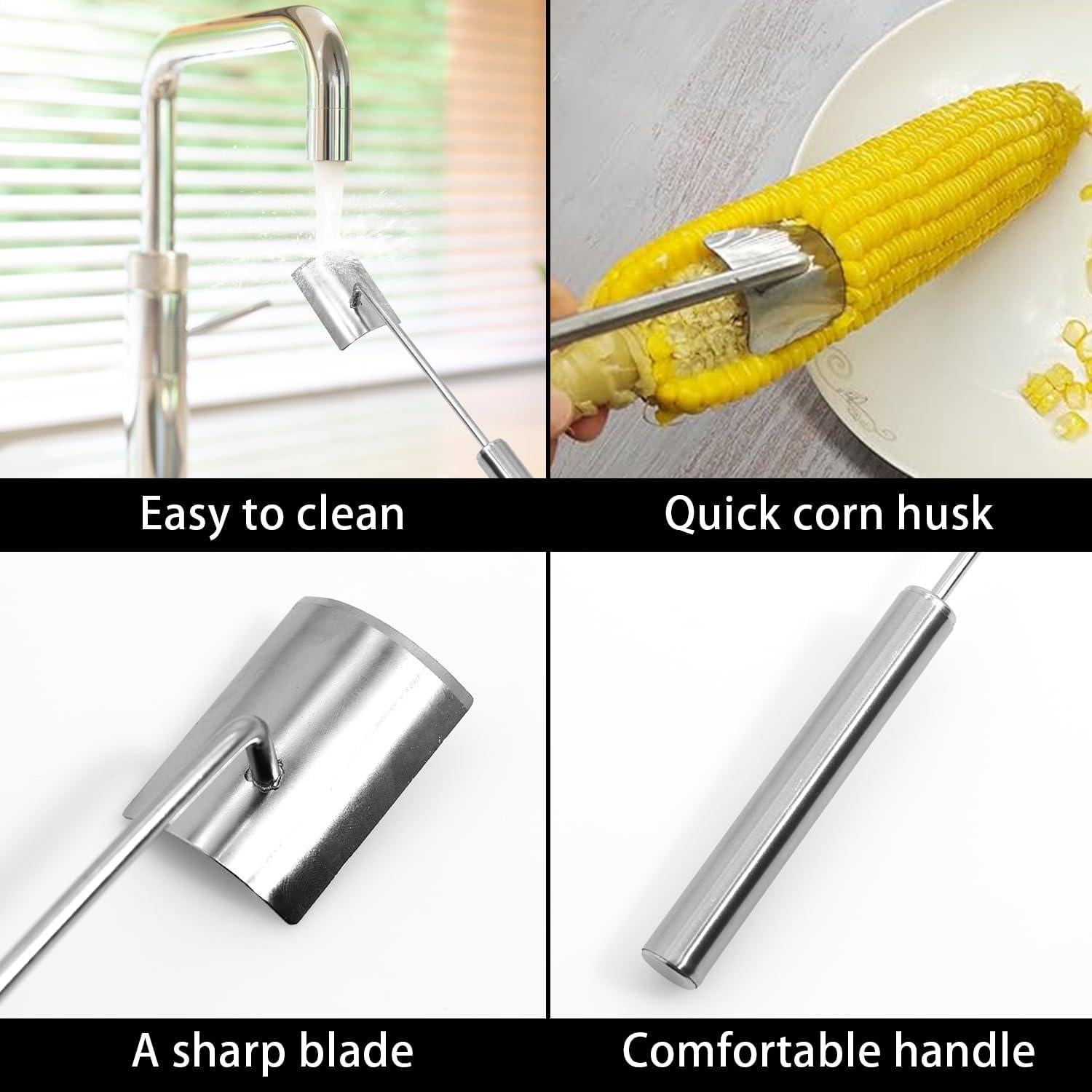 Pelador de Maíz HGKFQP de Acero Inoxidable, Eficiente y Seguro