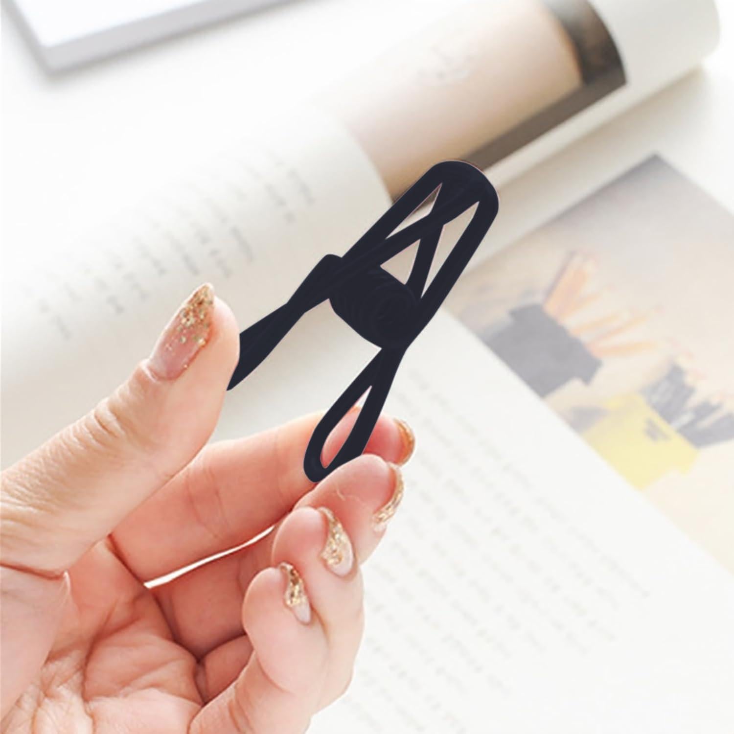 Pinzas para Chips YIHUANYIFA 20 Piezas 5 cm Negras Reutilizables