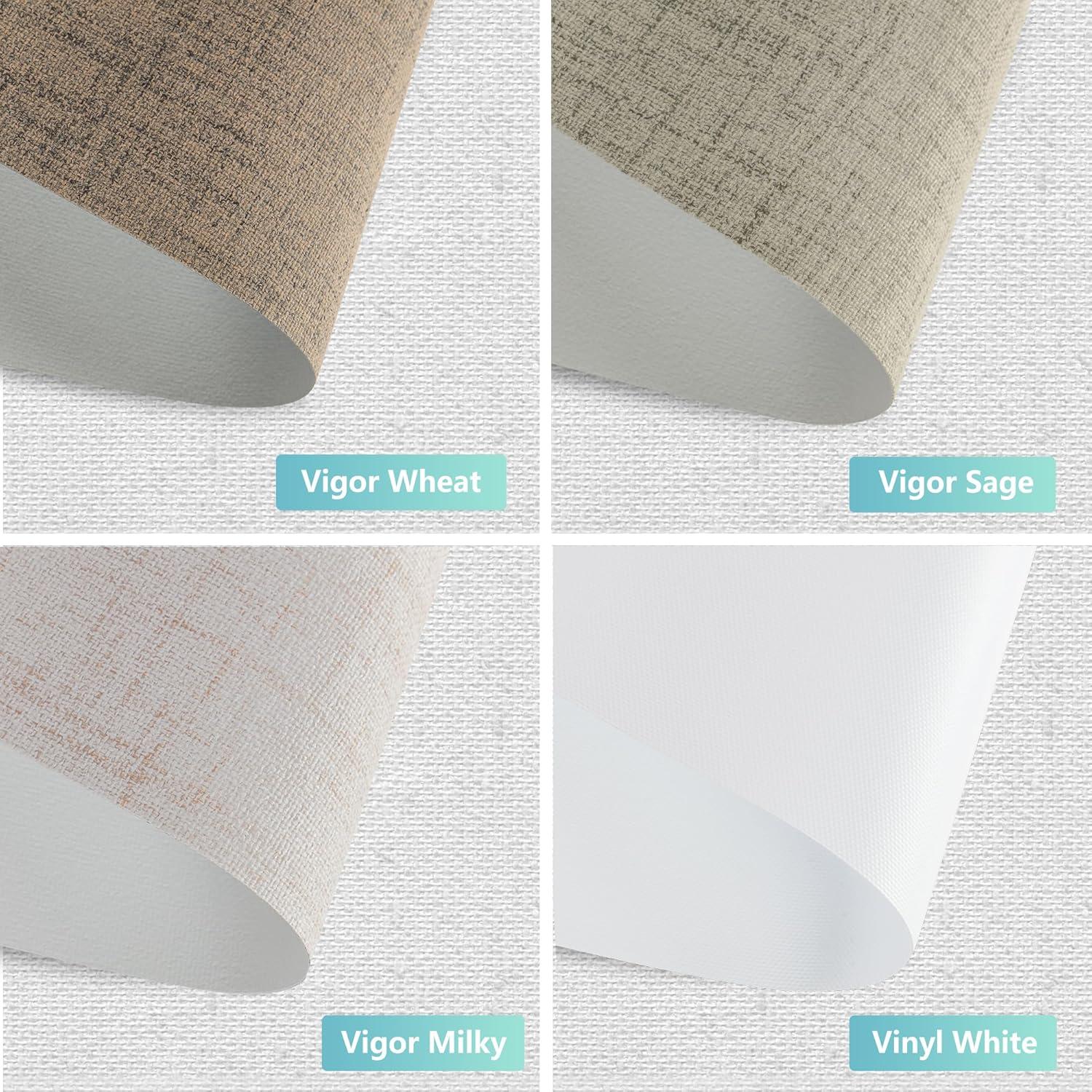 Persianas Motorizadas Aprilsmart Opacas 56-279 cm con Control Remoto