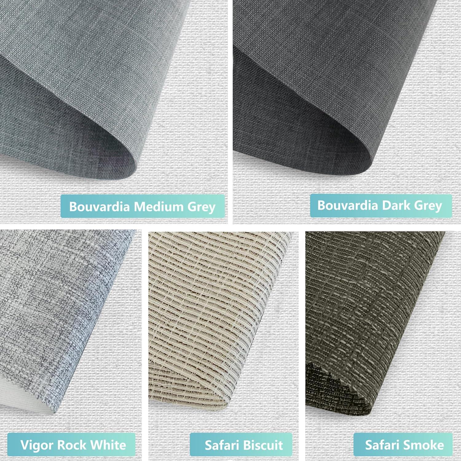 Persianas Motorizadas Aprilsmart Opacas 56-279 cm con Control Remoto