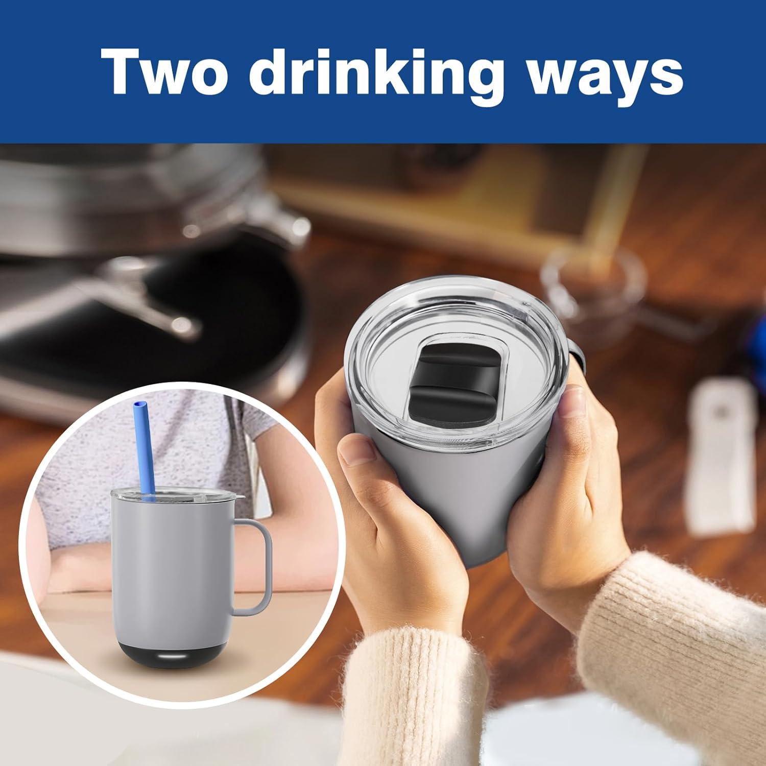 Tapa deslizante a prueba de salpicaduras MEIJIAYOU 14 oz