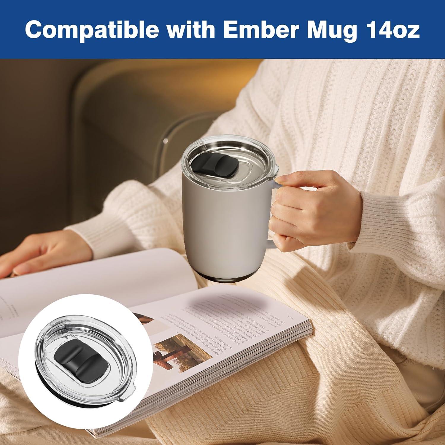 Tapa deslizante a prueba de salpicaduras MEIJIAYOU 14 oz