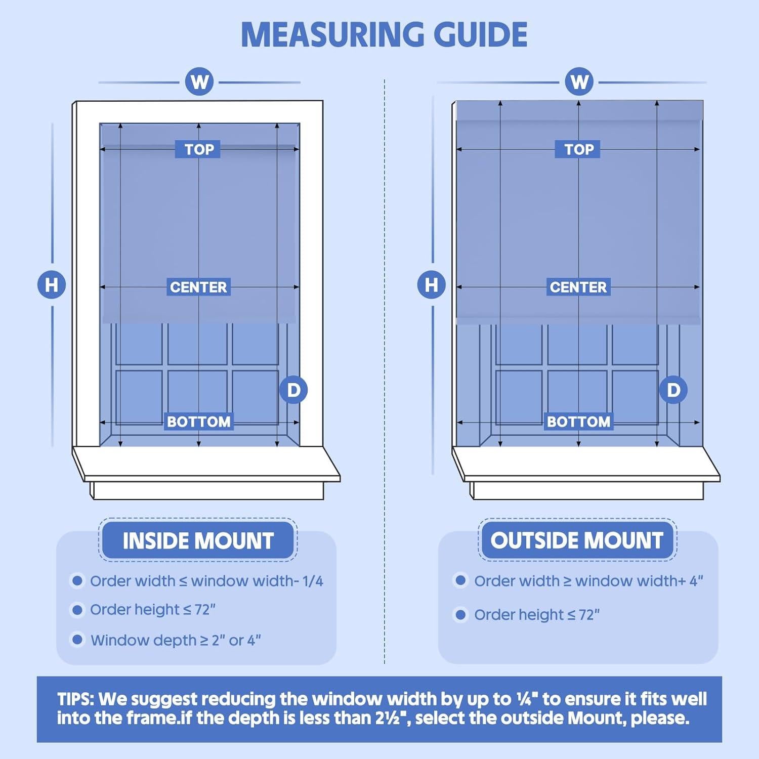 Persianas Motorizadas MANSNIX 88.9x182.9 cm Oscurecimiento Total