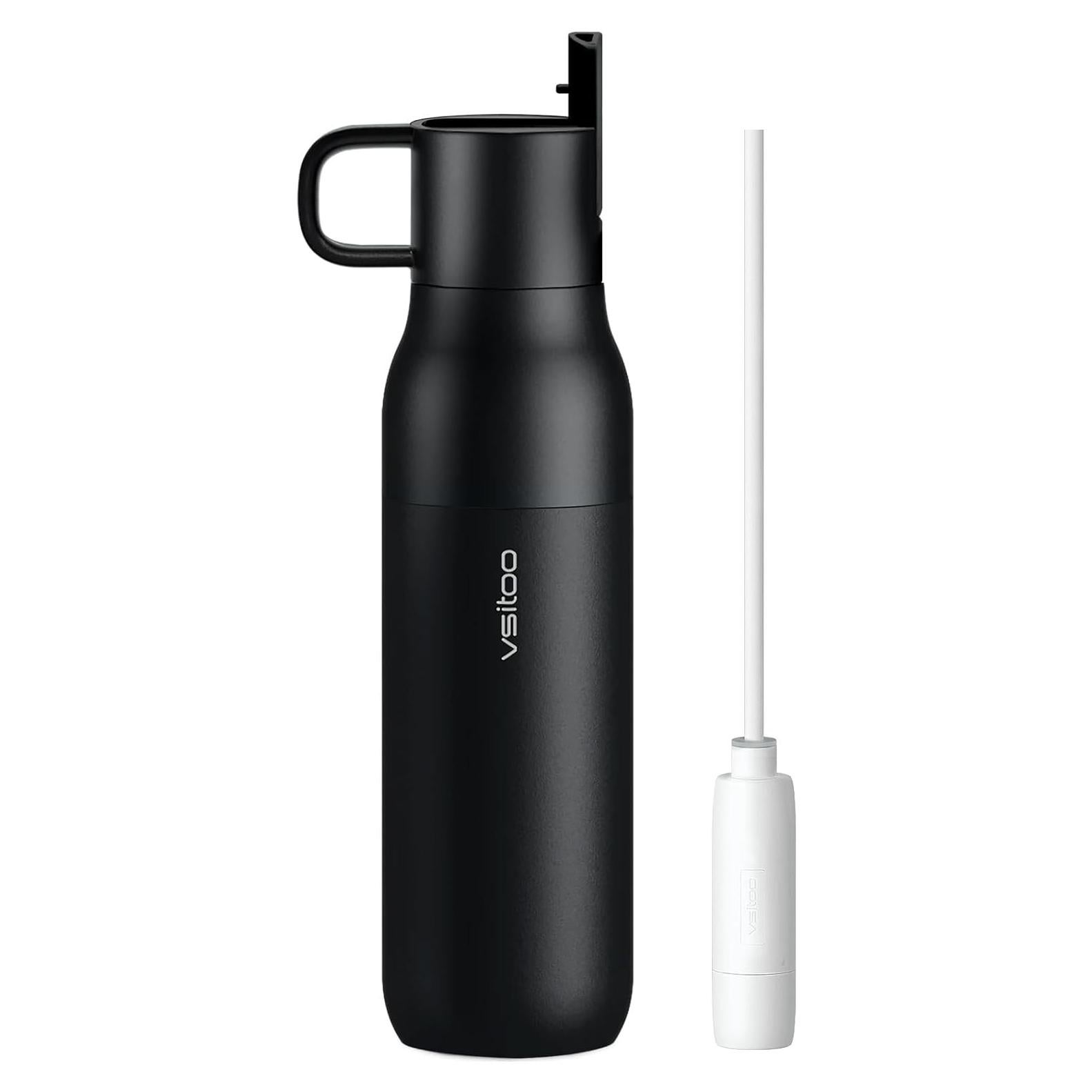 Botella Purificadora de Agua Vsitoo 25 oz Acero Inoxidable