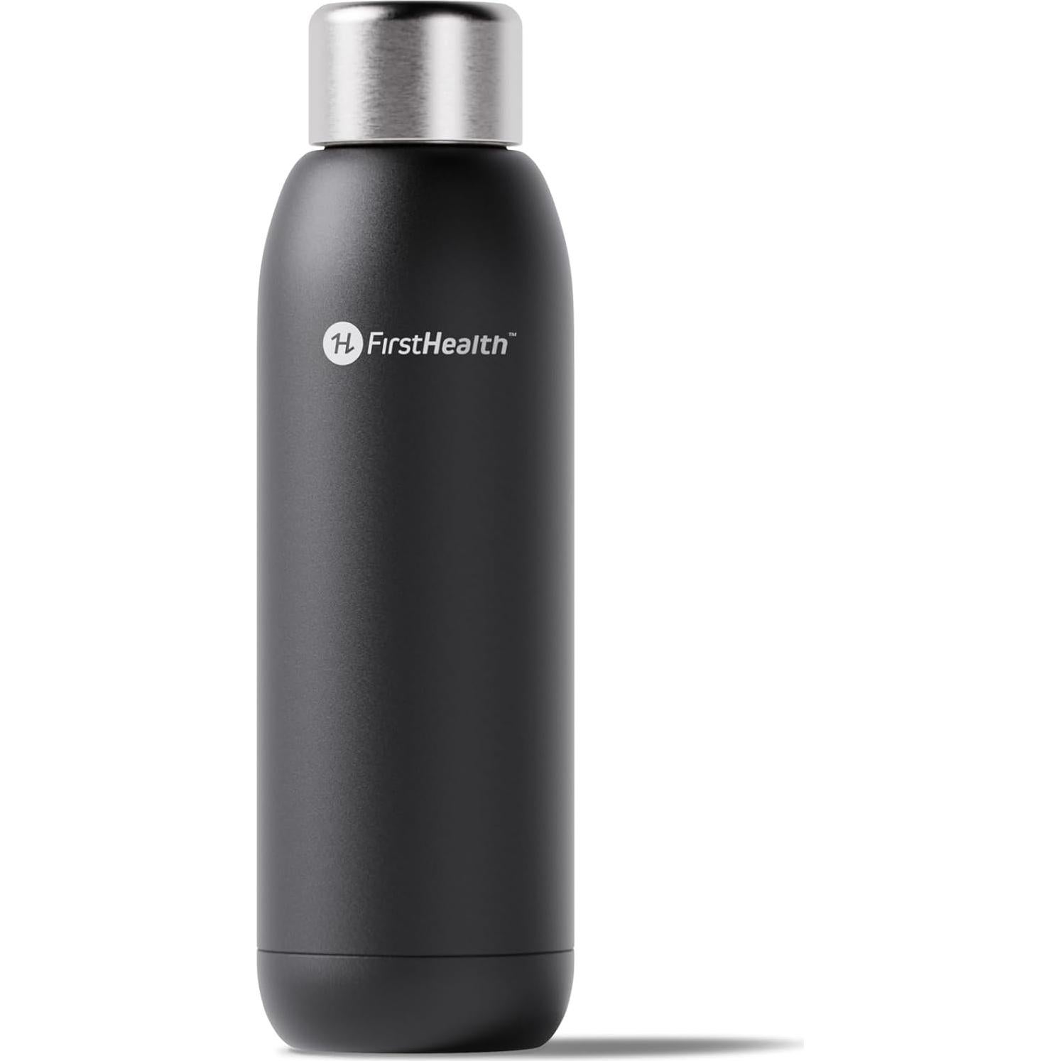 Botella Purificadora UV-C FirstHealth FH7056 532ml Acero Inoxidable