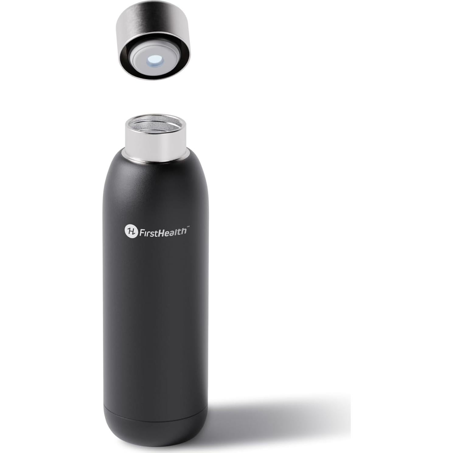Botella Purificadora UV-C FirstHealth FH7056 532ml Acero Inoxidable
