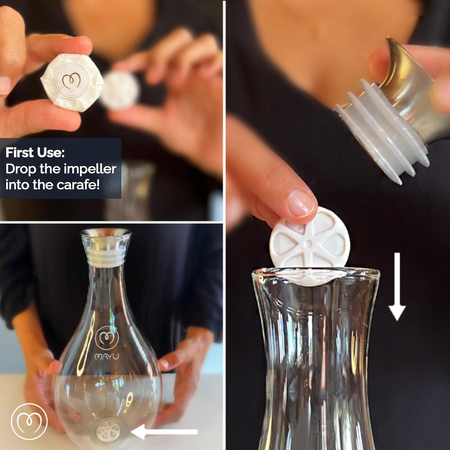 Jarra de Agua MayuSwirl 1.5L Vidrio Borosilicato Base Tierra