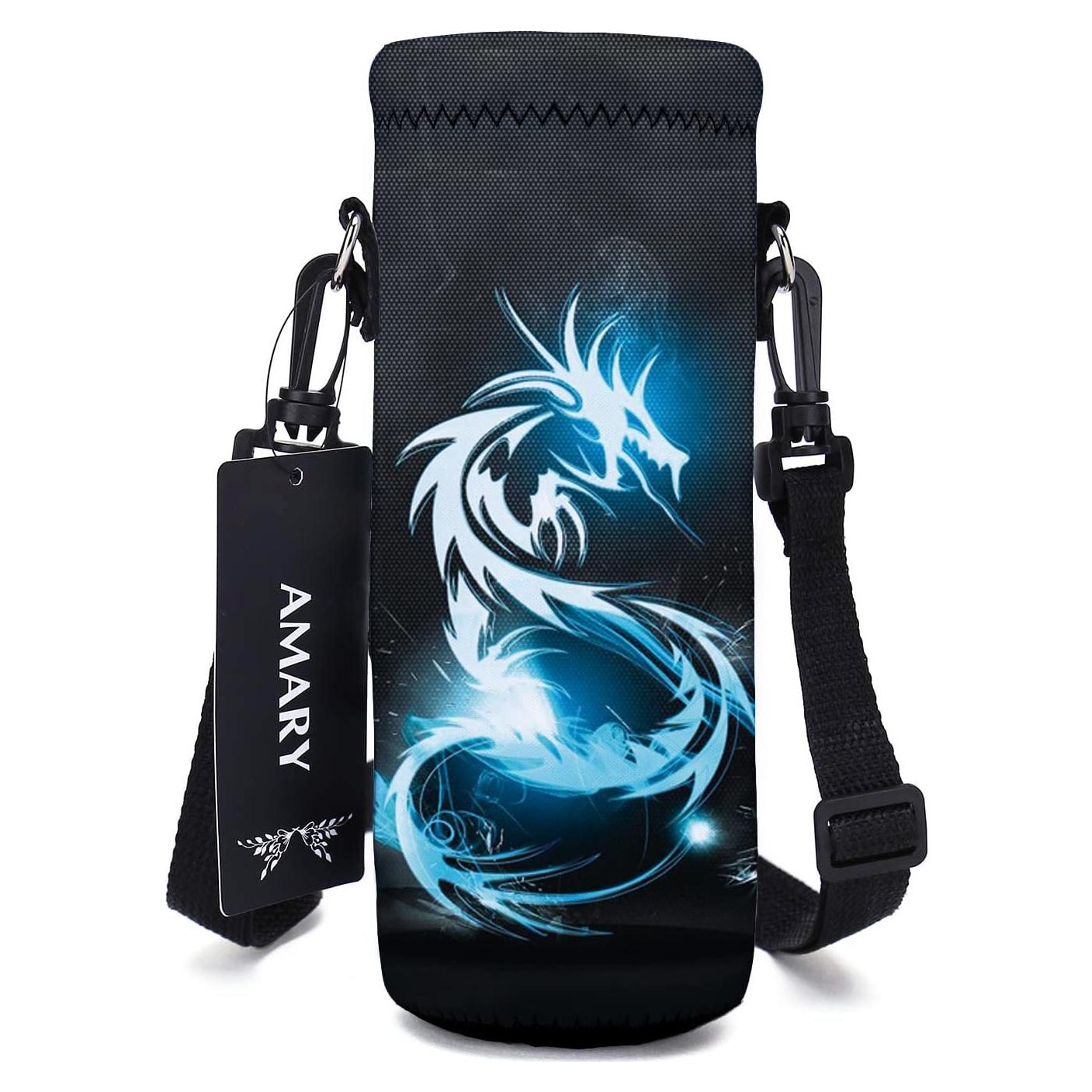Bolsa Portabotellas Neopreno AMARY 500ML Dragón Aislante