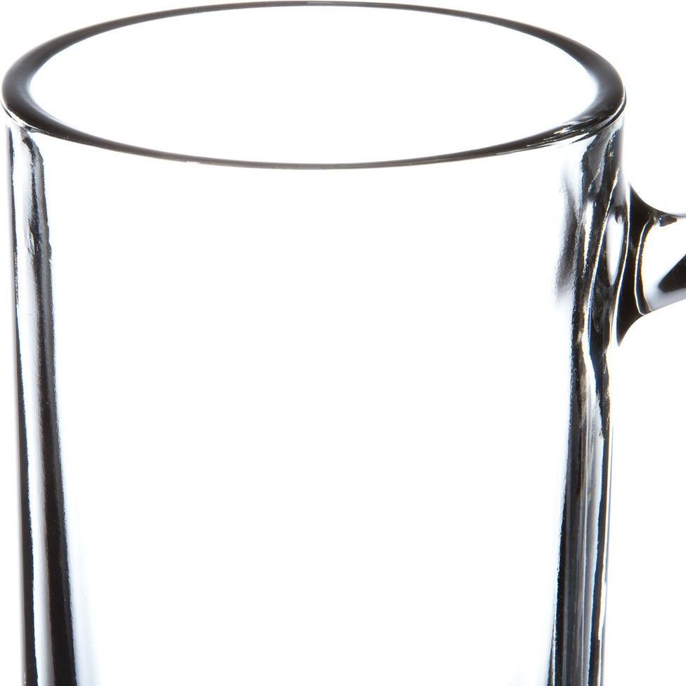 Taza de Vidrio Transparente 0.47L 7" Alta Resistencia