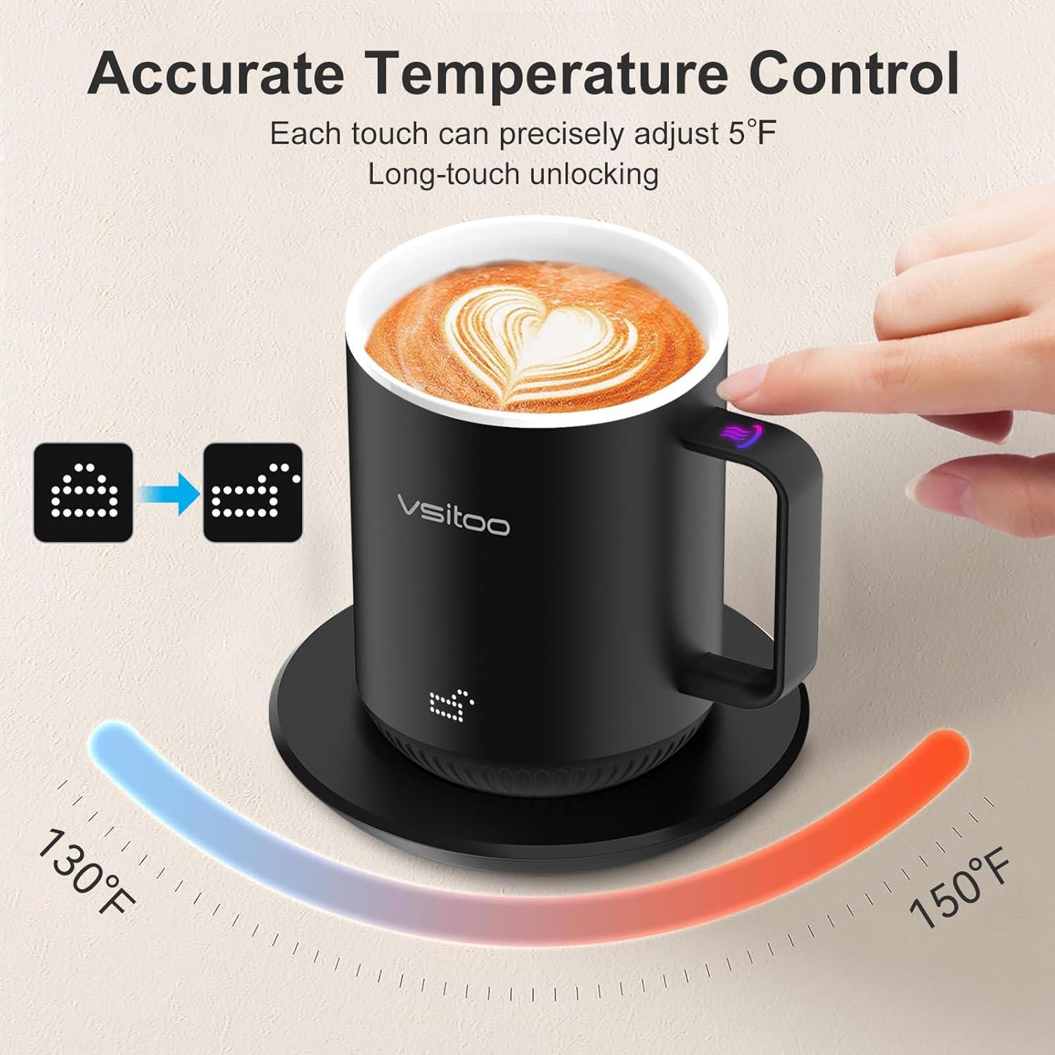 Taza Inteligente Vsitoo S3 0.3 L Autocalentable Control App