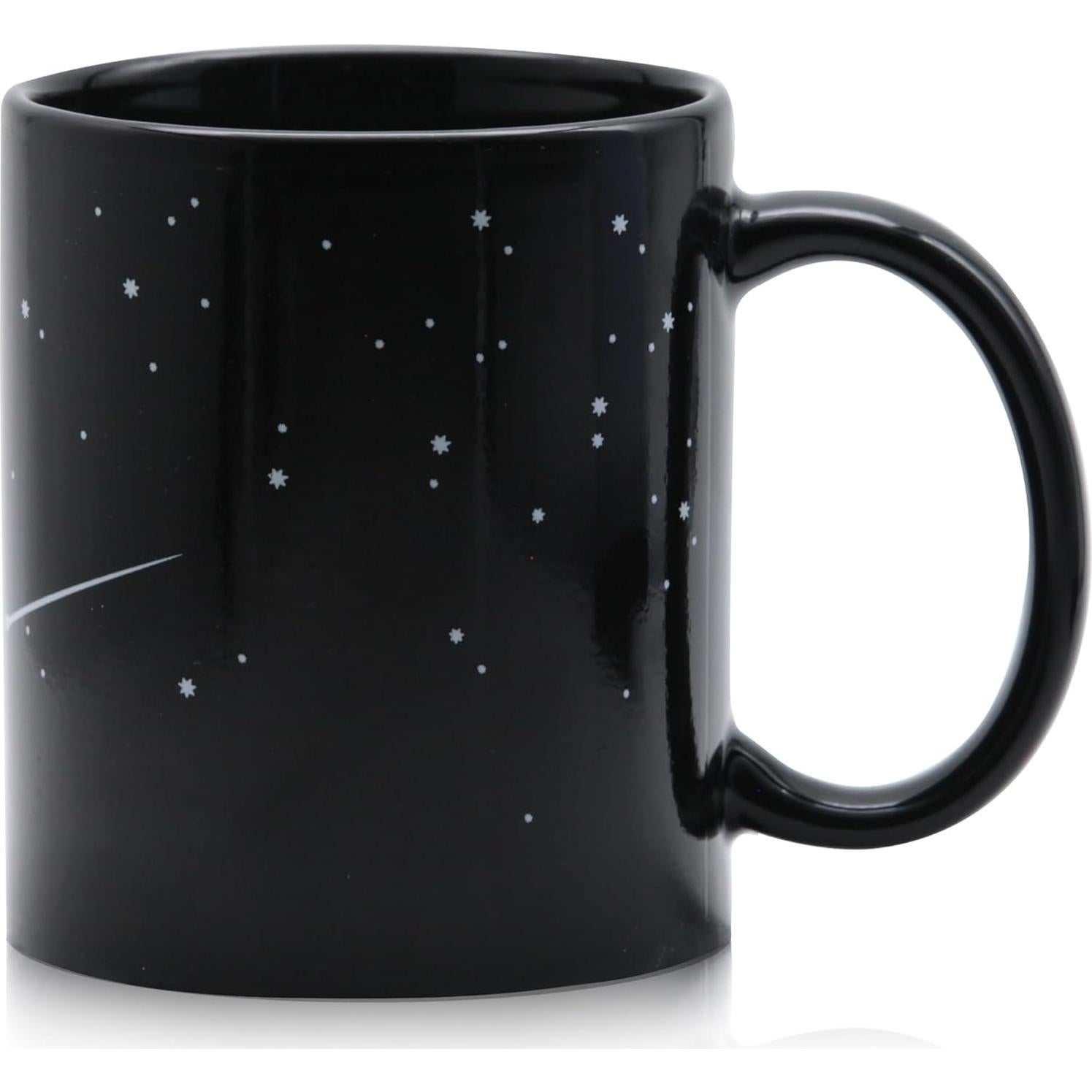 Taza mágica FableKnot 11oz cambio de color sistema solar