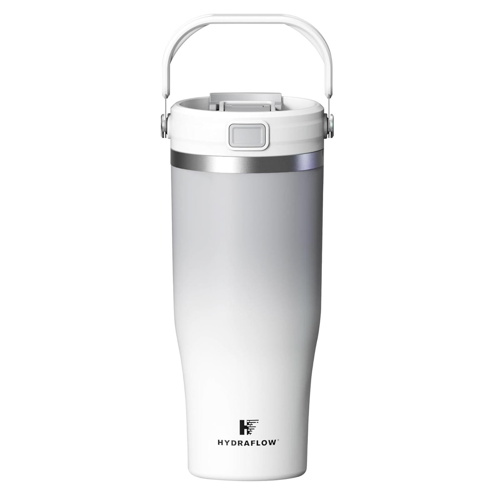 Taza de Viaje HYDRAFLOW 30 oz Acero Inoxidable Aislada