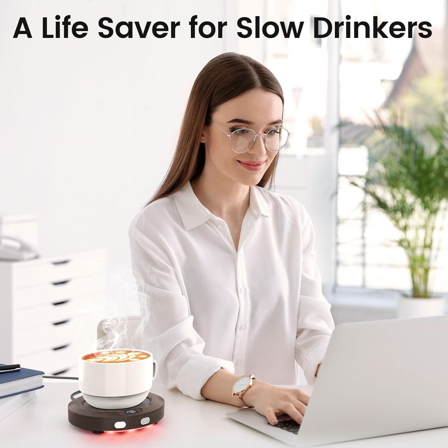 Calentador de Tazas Coanto CW001 con 3 Temperaturas y Temporizador