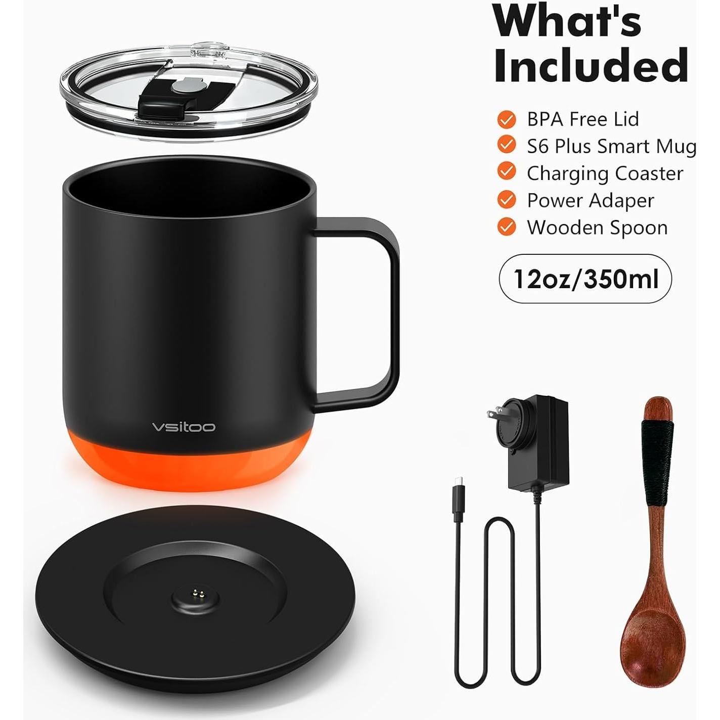 Taza Inteligente Autocalentable VSITOO S6 Plus - Control de Temperatura