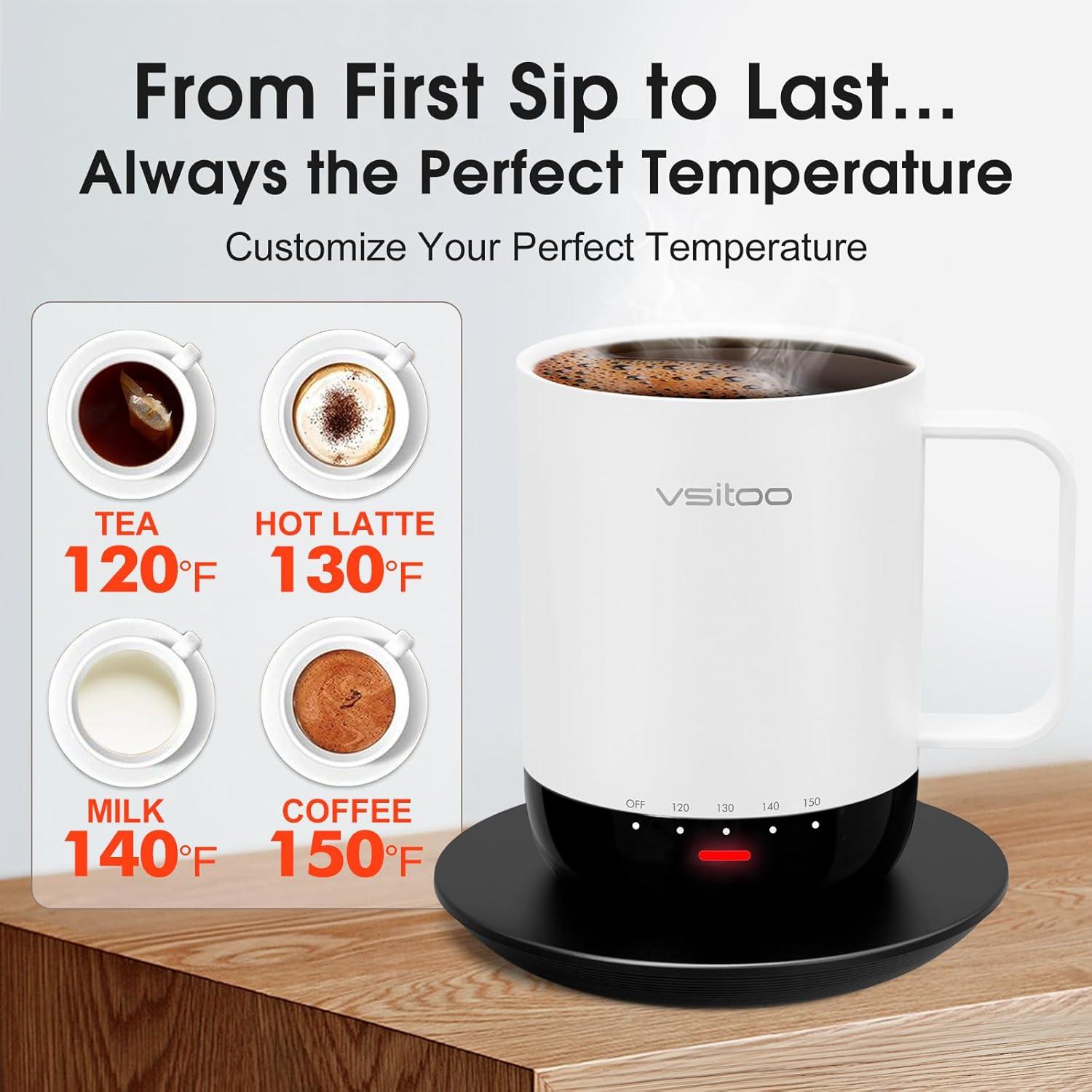Taza Inteligente Autocalentable Vsitoo S3 Pro 414 ml - Control App