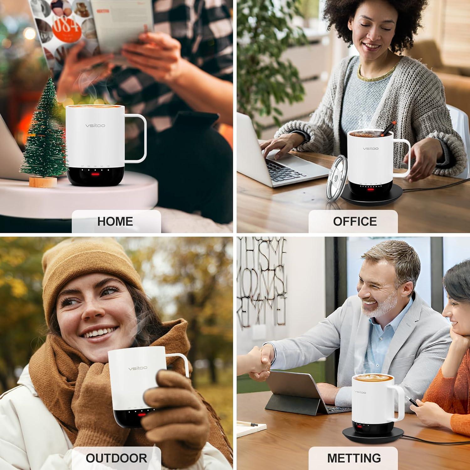 Taza Inteligente Autocalentable Vsitoo S3 Pro 414 ml - Control App