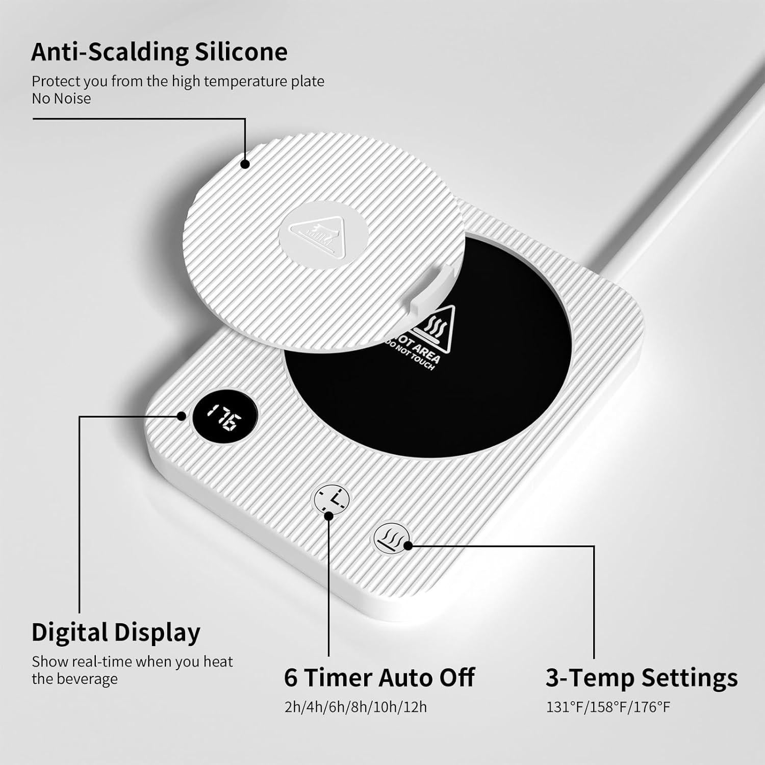 Calentador de Taza Eléctrico BLUEPOLAR con Taza 0.47L