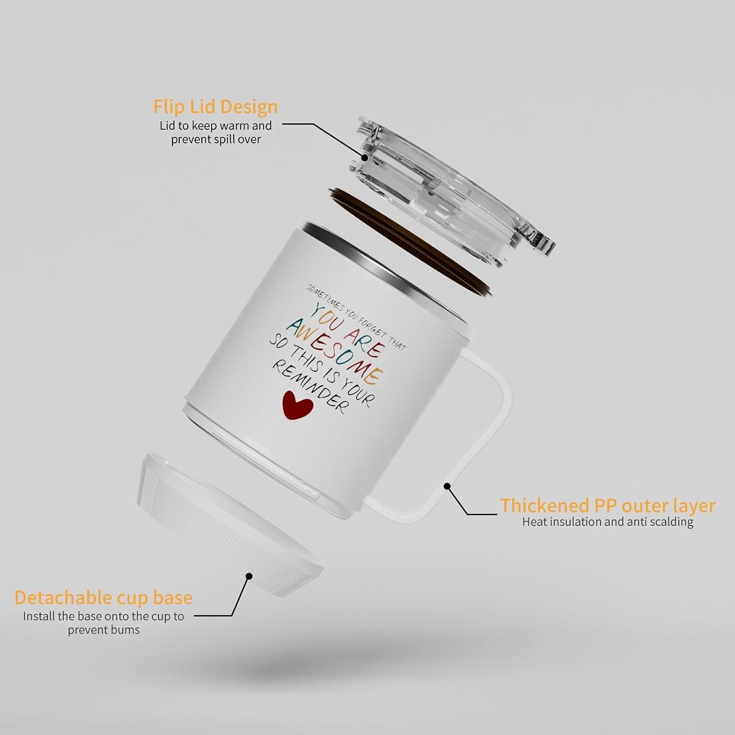 Calentador de Taza Eléctrico BLUEPOLAR con Taza 0.47L