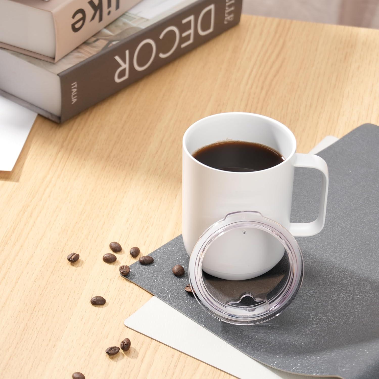 Tapa de Reemplazo LUVCOSY para Ember Smart Mug 10oz Transparente