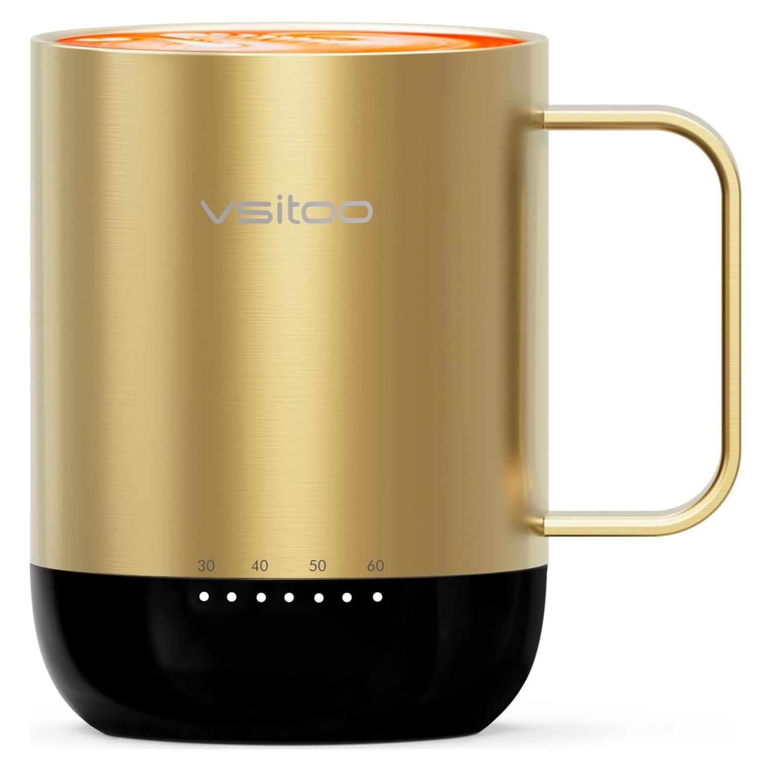 Taza de Café Calentada VSITOO S3 Pro Control Temperatura