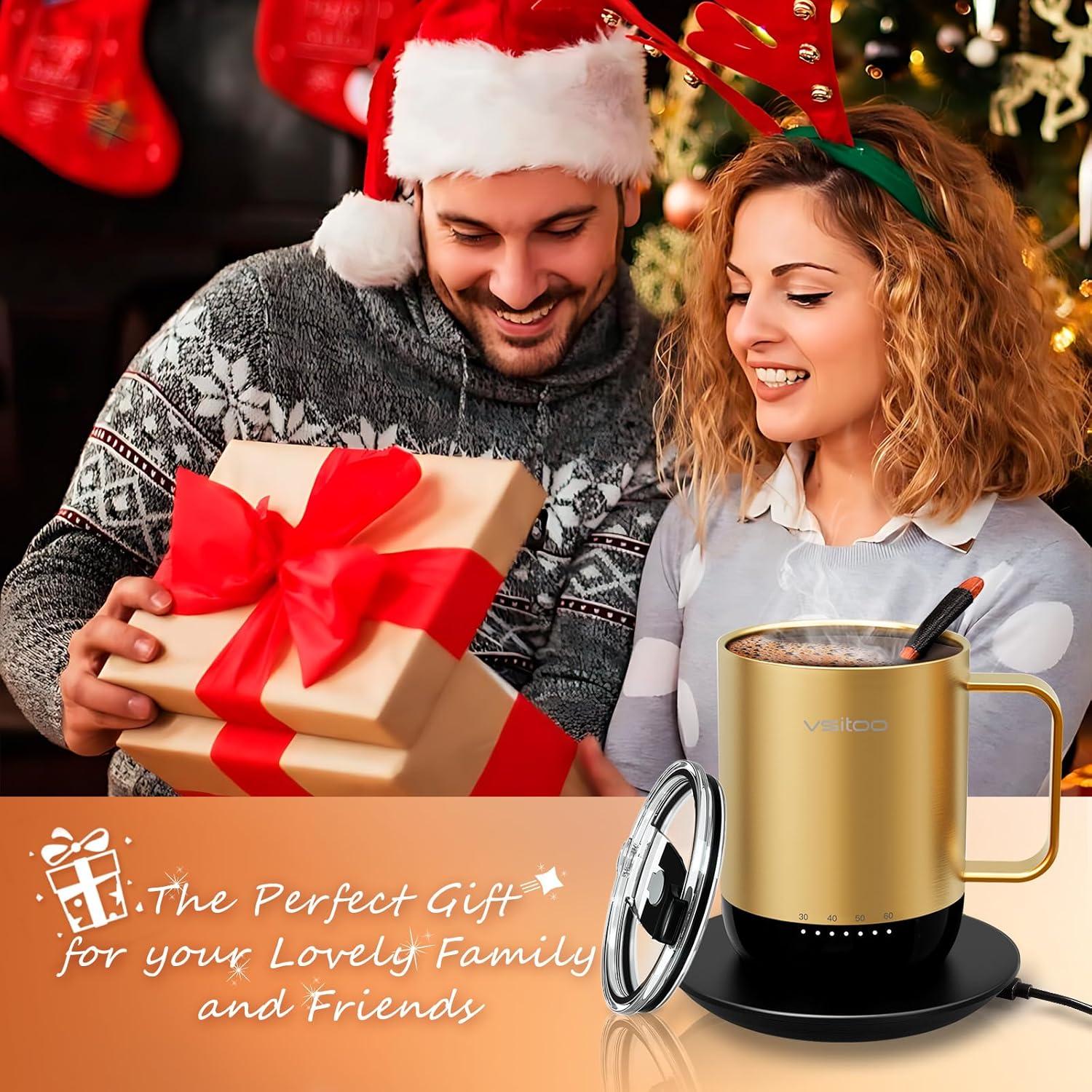 Taza de Café Calentada VSITOO S3 Pro Control Temperatura