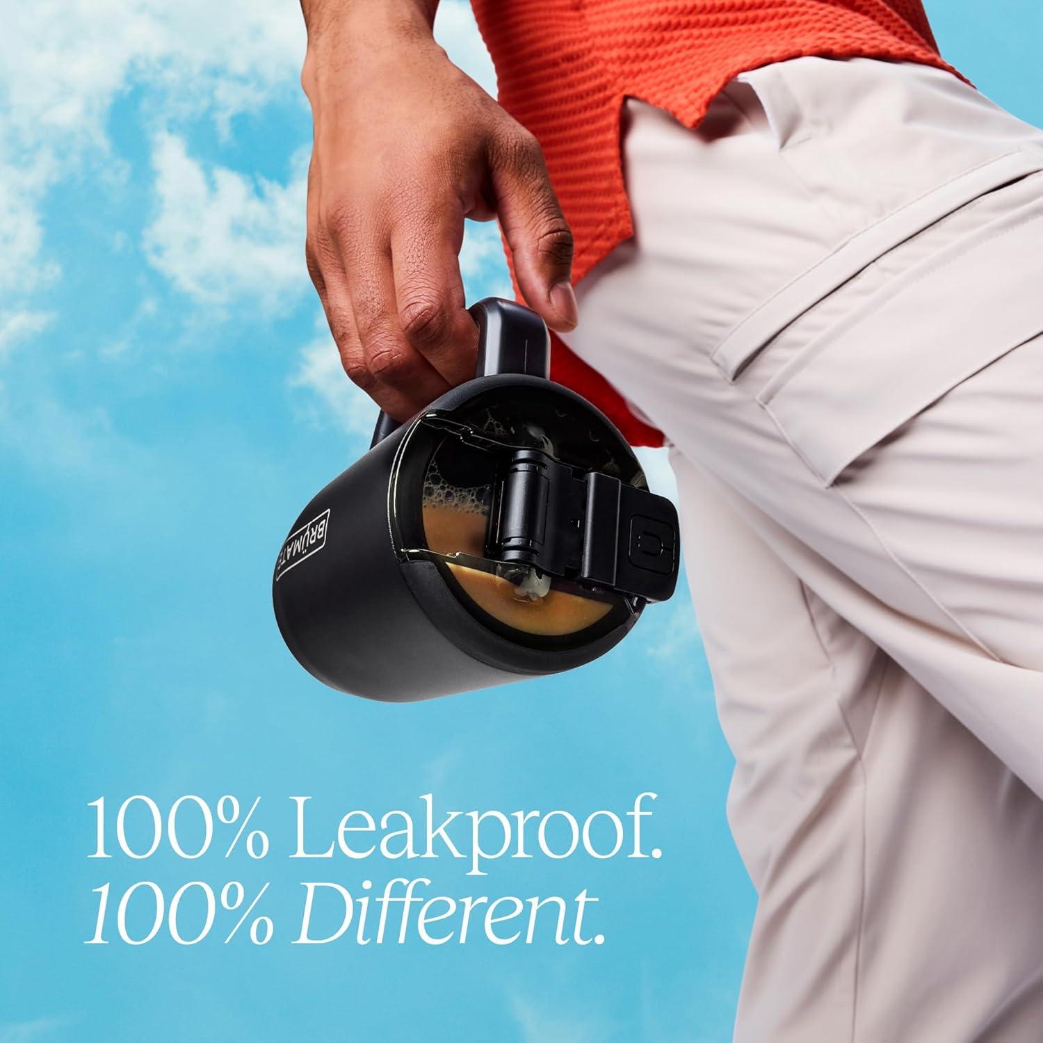 Taza de Café Aislada BrüMate Muv 15oz Duna 100% a Prueba de Fugas