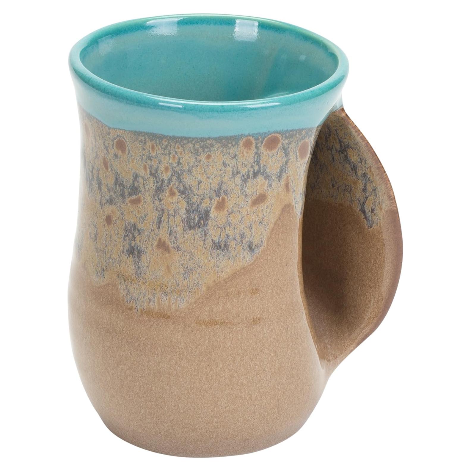 Taza Calentadora de Manos Clay in Motion Oasis de Isla 396 ml