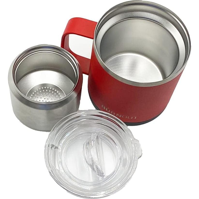 Taza de Control de Temperatura BurnOut 2.0 1L Roja