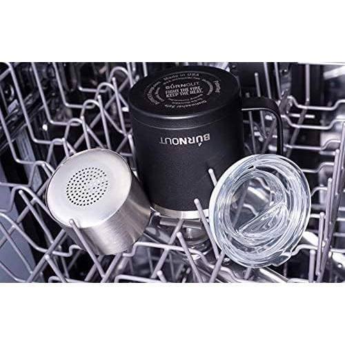 Taza de Control de Temperatura BurnOut 2.0 1L Roja