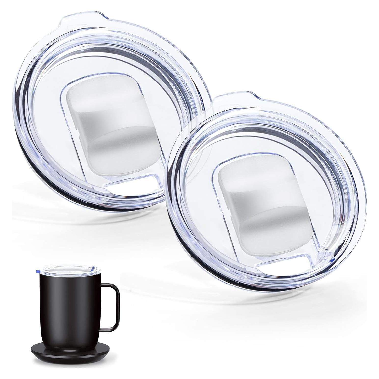 Paquete de 2 tapas magnéticas UWSTE para tazas Ember 14 oz