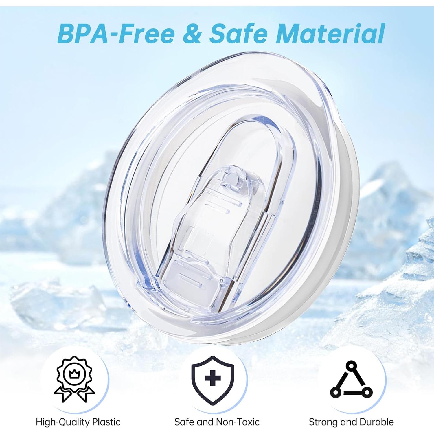 Tapa Deslizante Ajrwiiy para Taza Ember 10oz a Prueba de Derrames