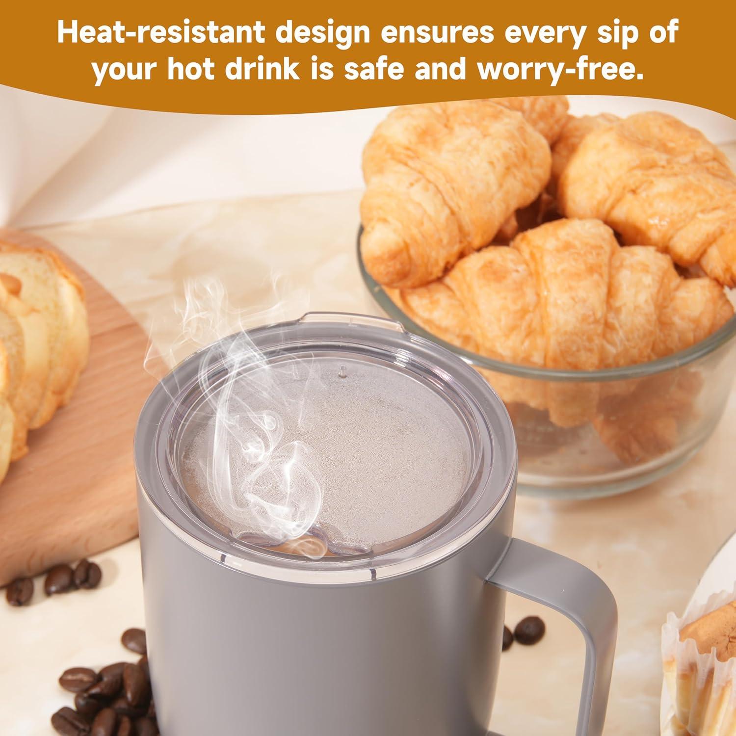 Tapa de Taza Inteligente Ember 14oz Kiicii a Prueba de Salpicaduras