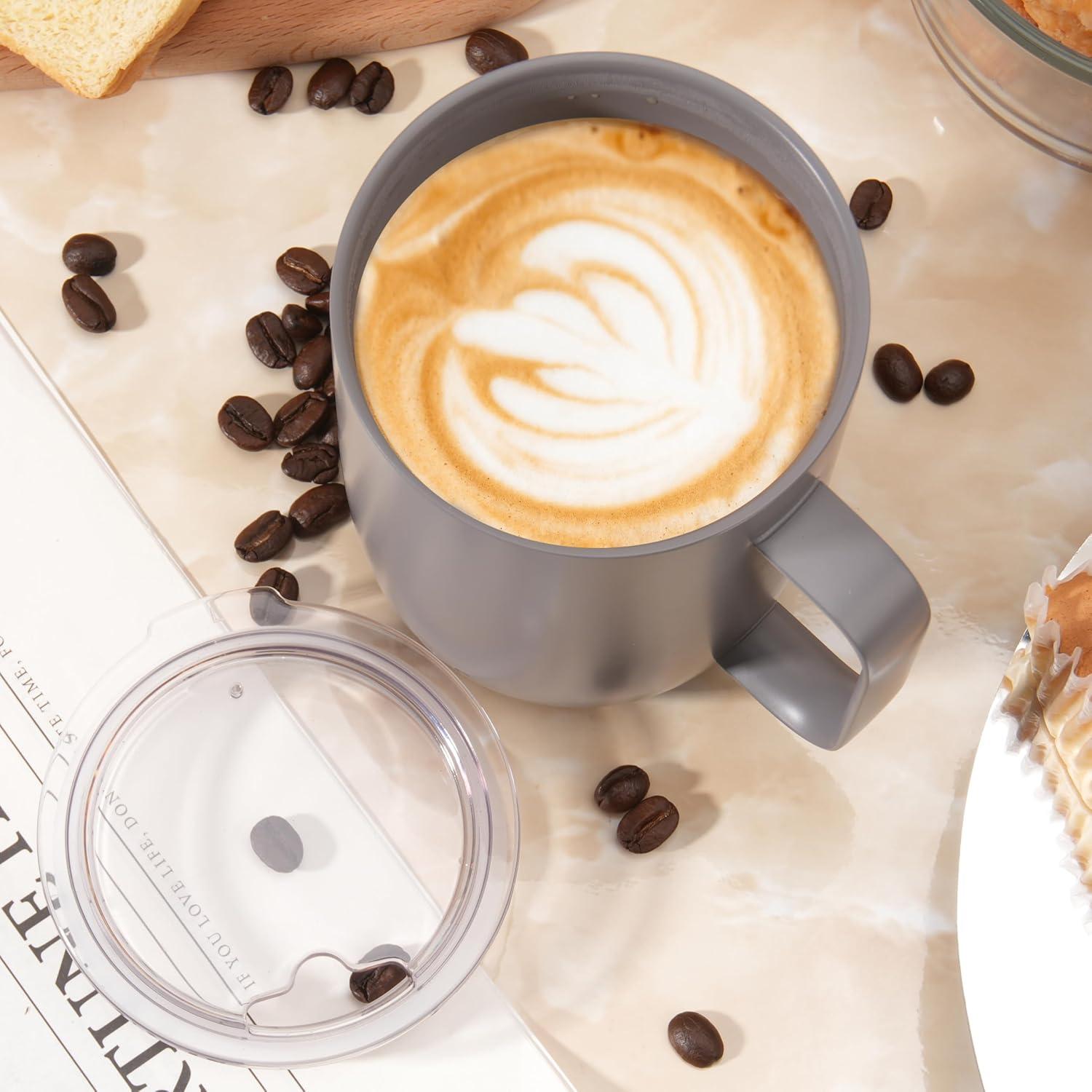 Tapa de Taza Inteligente Ember 14oz Kiicii a Prueba de Salpicaduras