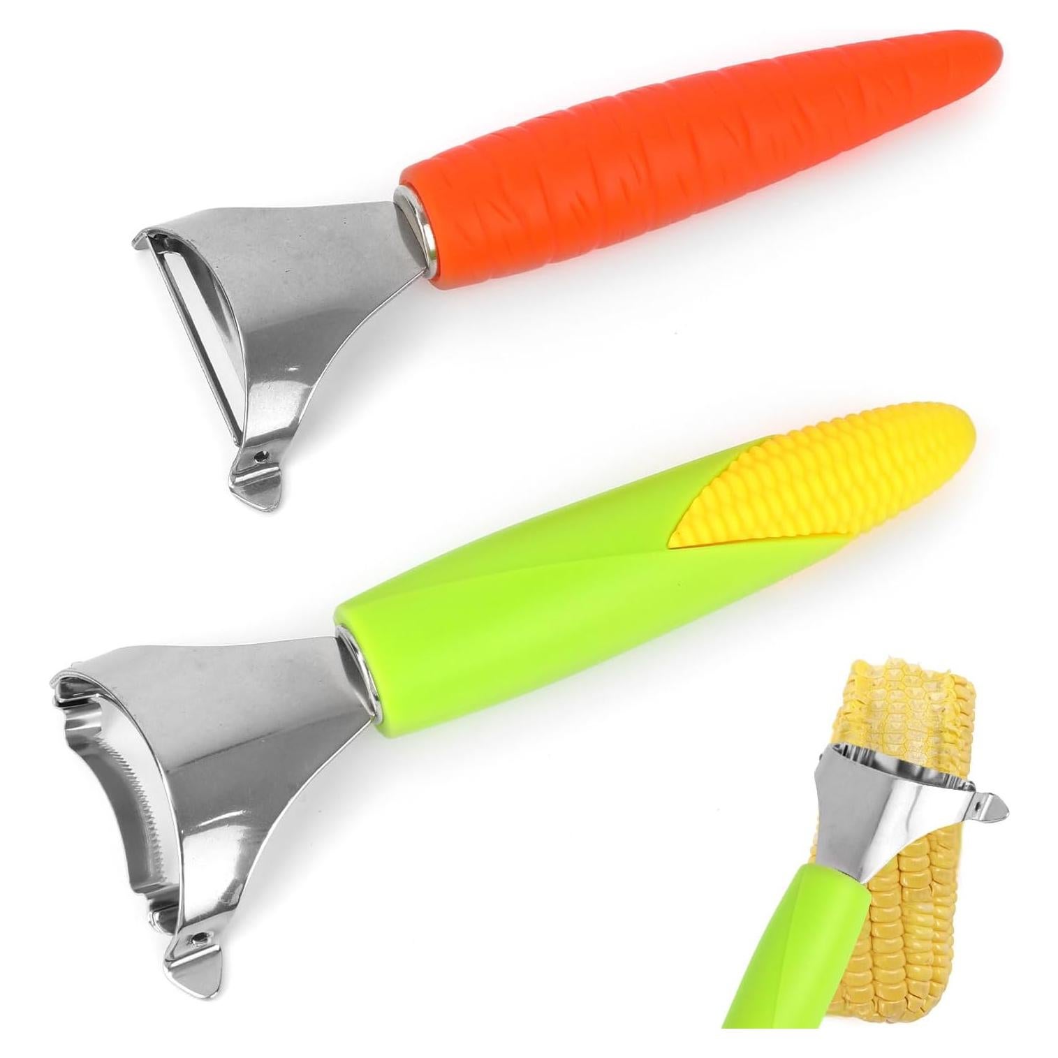 Desgrane de Maíz y Pelador de Frutas BOXOB Acero Inoxidable
