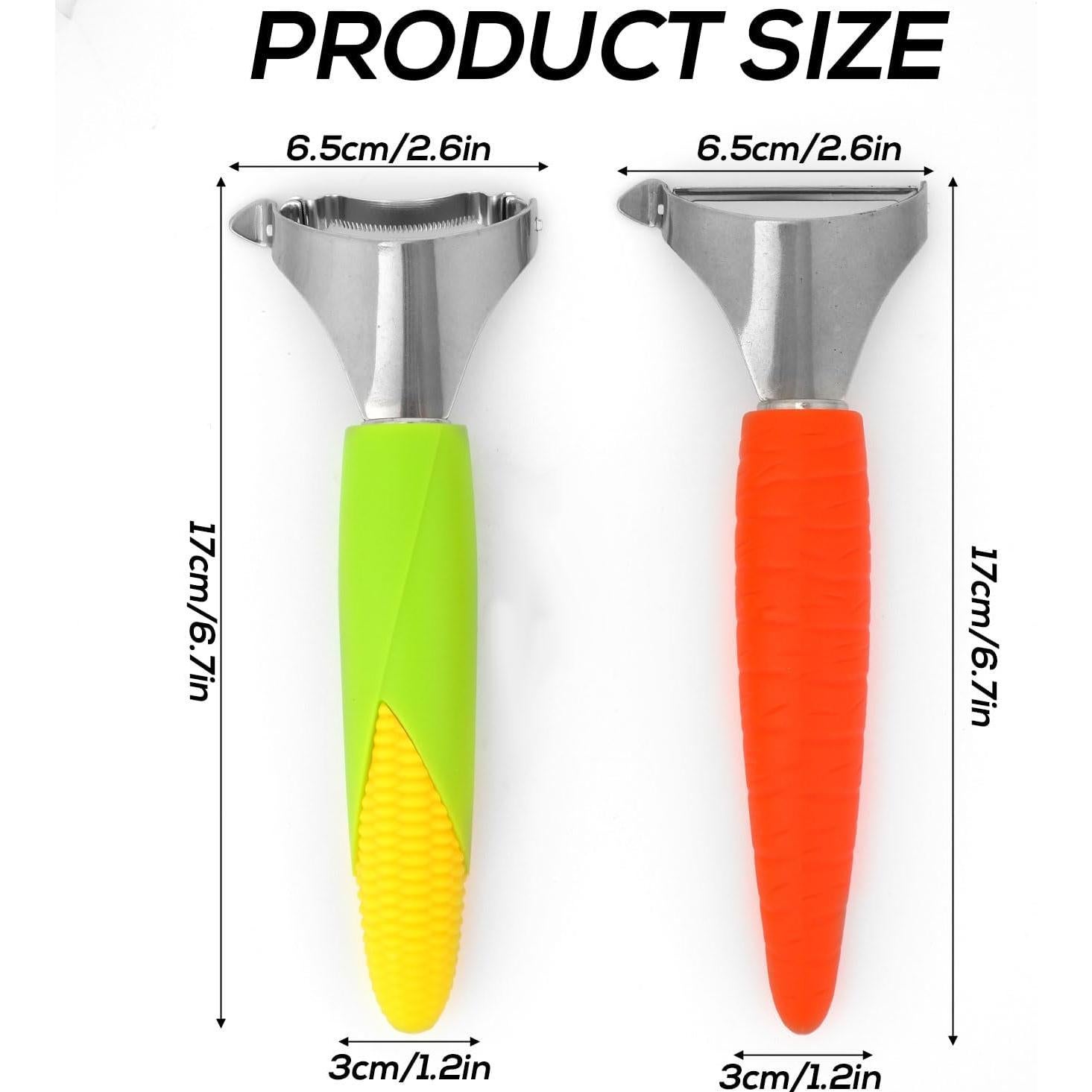 Desgrane de Maíz y Pelador de Frutas BOXOB Acero Inoxidable