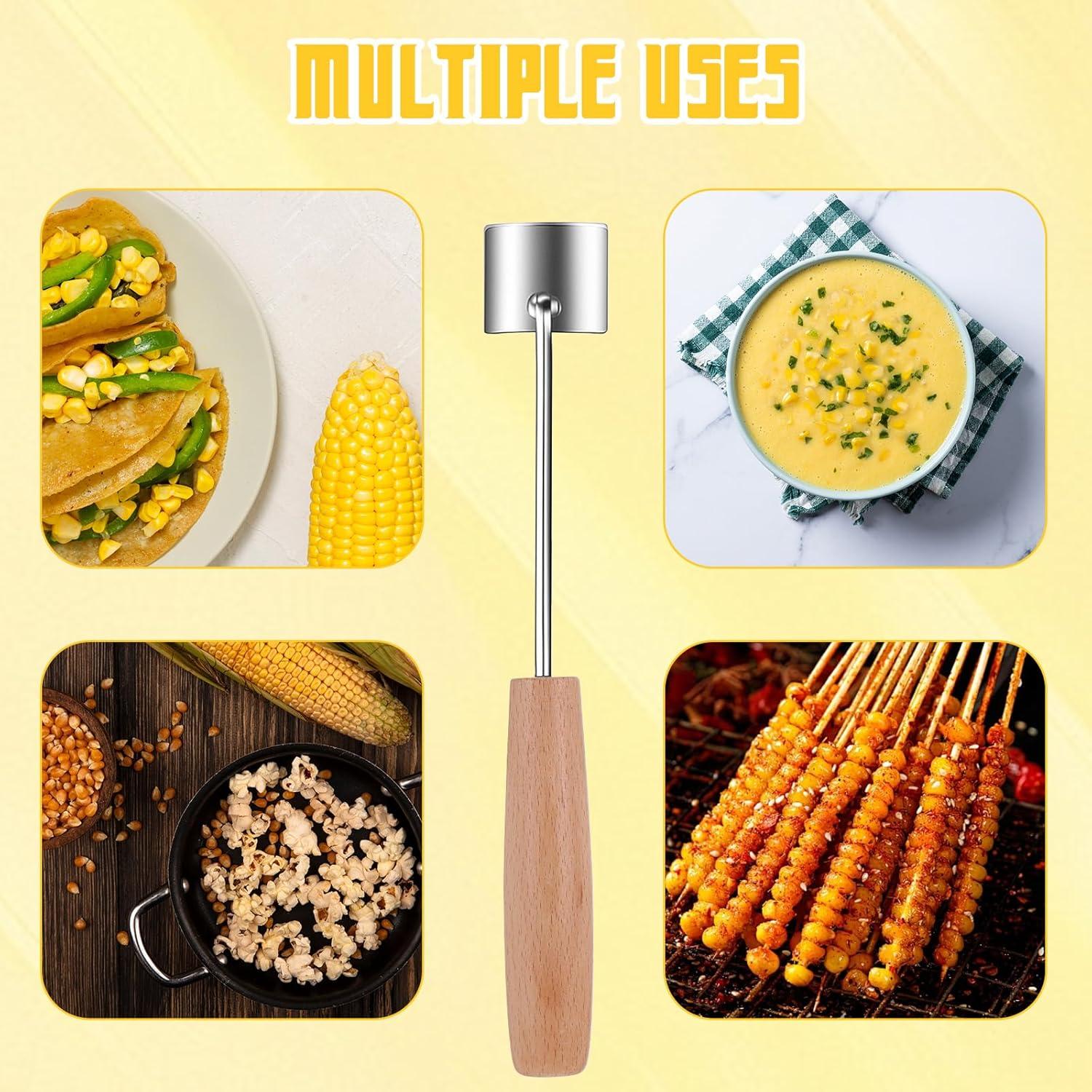 Pelador de Mazorcas de Maíz Tucnoeu 2 Pzs Acero Inoxidable