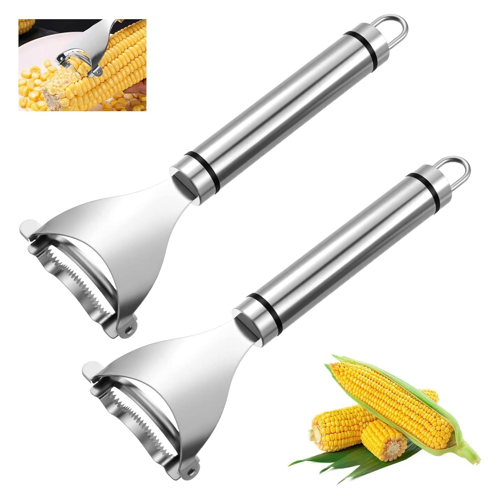 Cortador Desgranador de Maíz MBAIYO Acero Inoxidable 2 Pcs