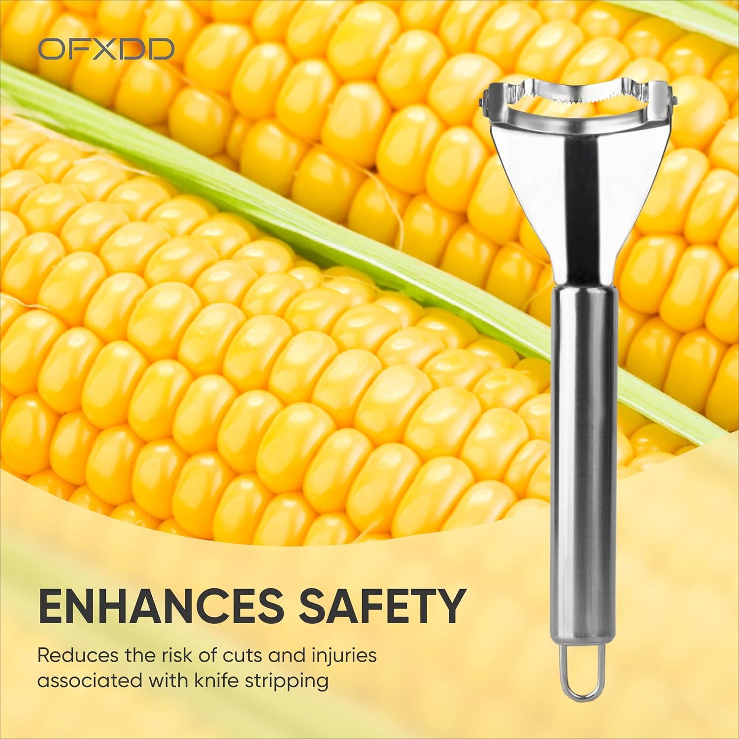 Desgranador de Maíz OFXDD B889 Acero Inoxidable Ergonómico