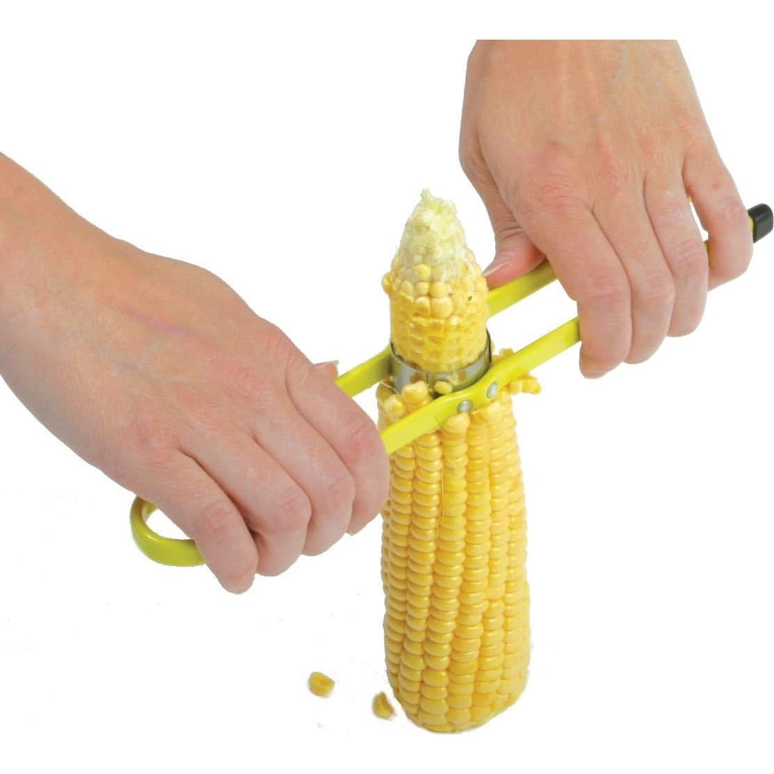 Cortador de Maíz Norpro 26.67 cm - Metal Ajustable Amarillo