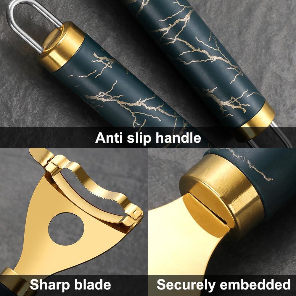 Pelador de Maíz MiOYOOW Acero Inoxidable 2 Piezas Antideslizante