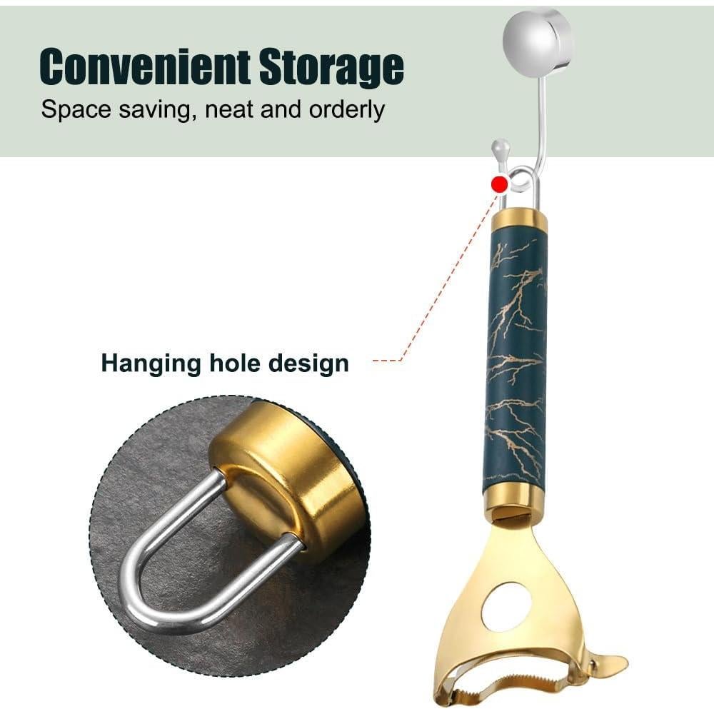 Pelador de Maíz MiOYOOW Acero Inoxidable 2 Piezas Antideslizante