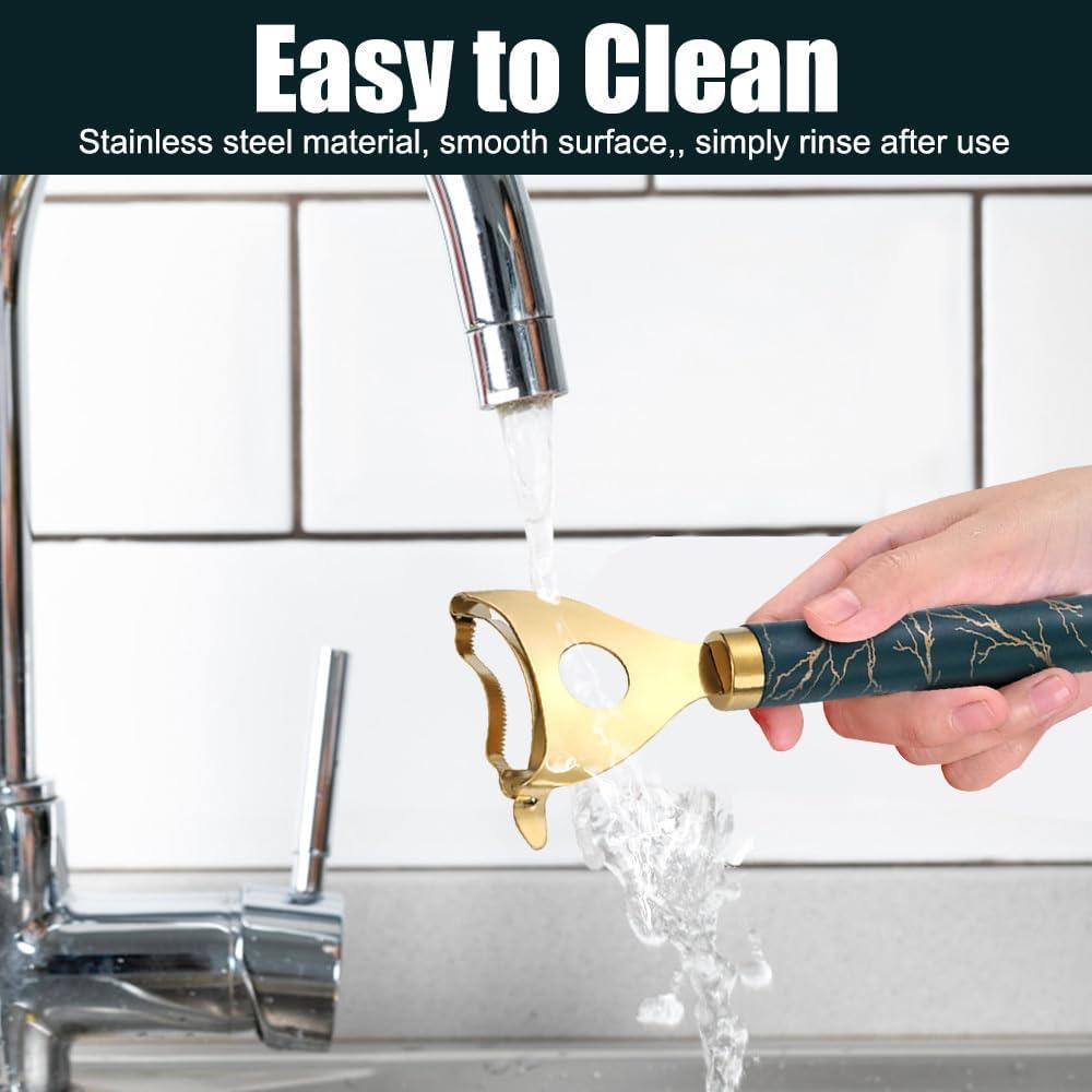 Pelador de Maíz MiOYOOW Acero Inoxidable 2 Piezas Antideslizante