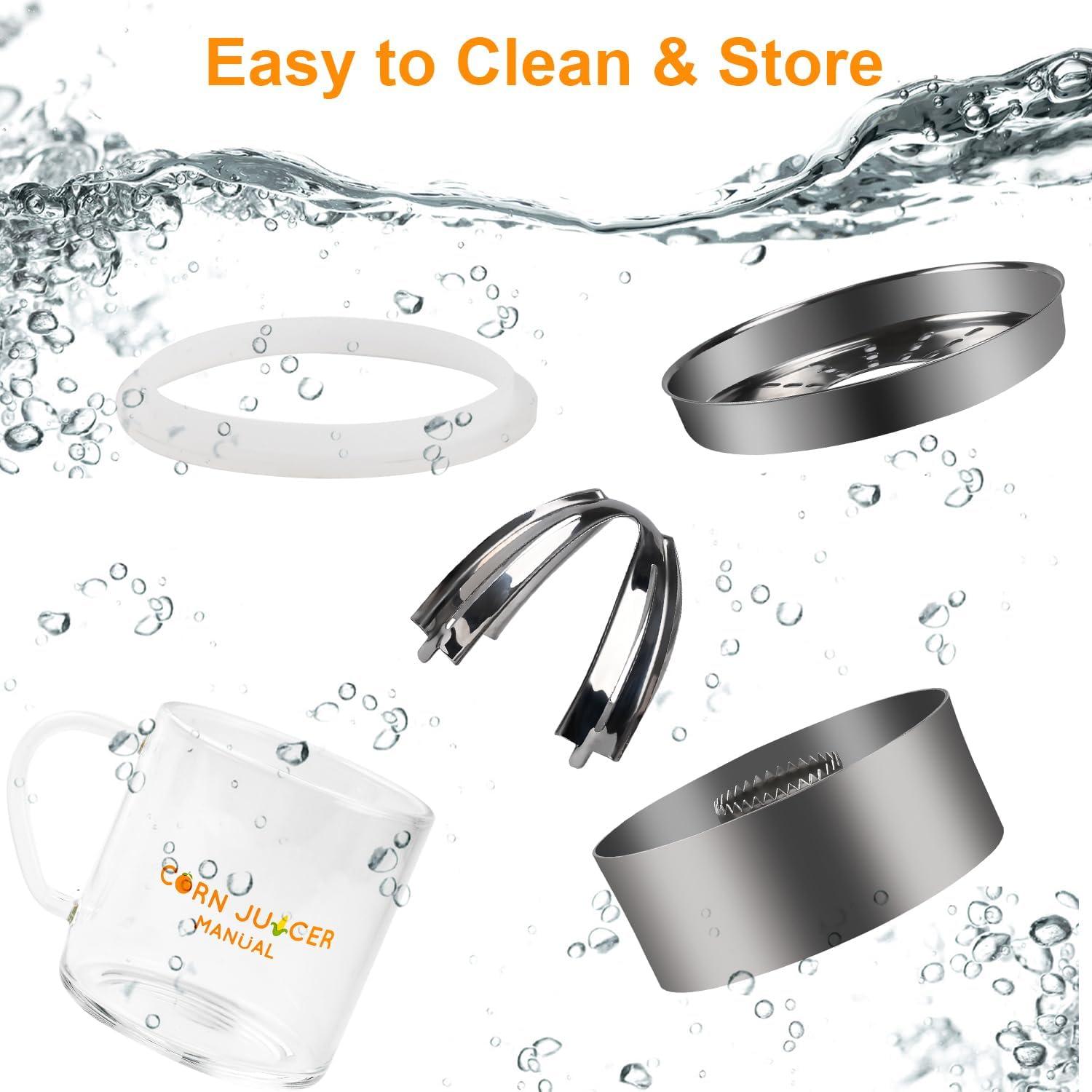 Desgranador de Maíz y Exprimidor Manual Ebuty YMYZ 2 en 1