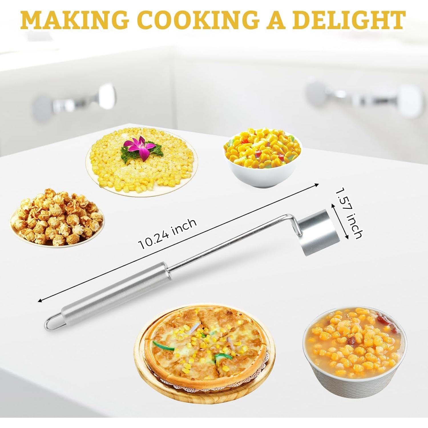 Pelador de Maíz Mivorpa 2 - Acero Inoxidable Ergonómico